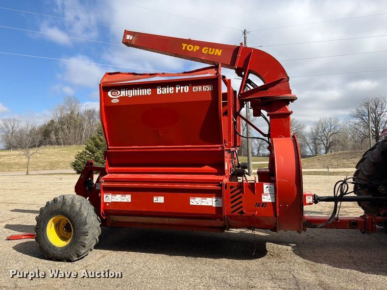 image for item FK0053 Highline Top Gun TG V2 bale processor