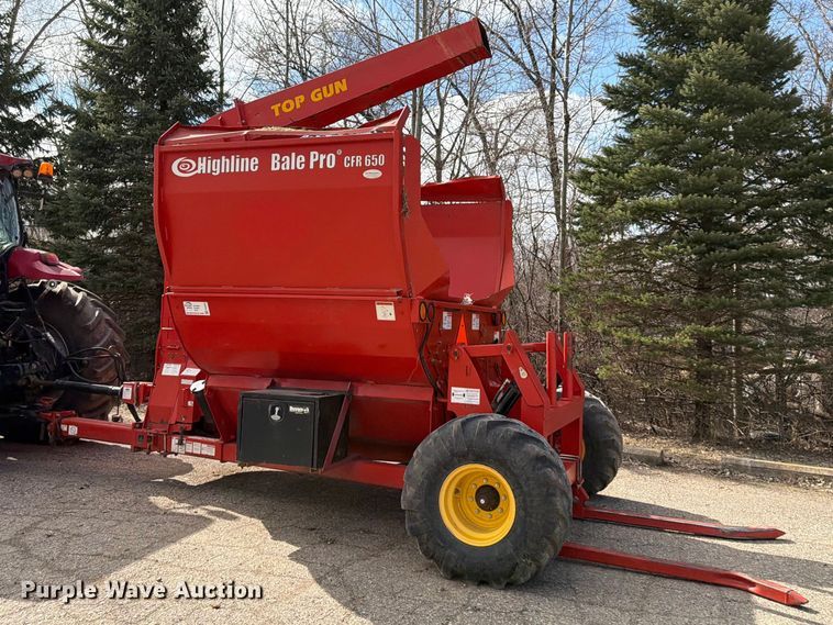 image for item FK0053 Highline Top Gun TG V2 bale processor