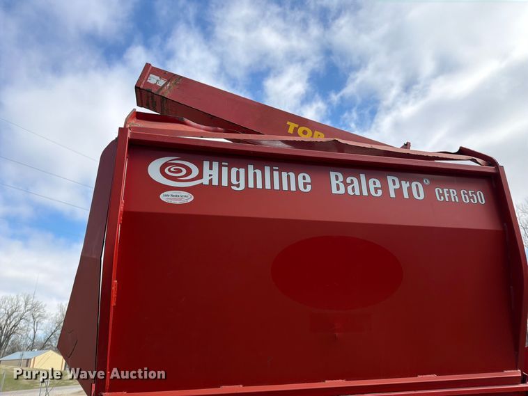image for item FK0053 Highline Top Gun TG V2 bale processor