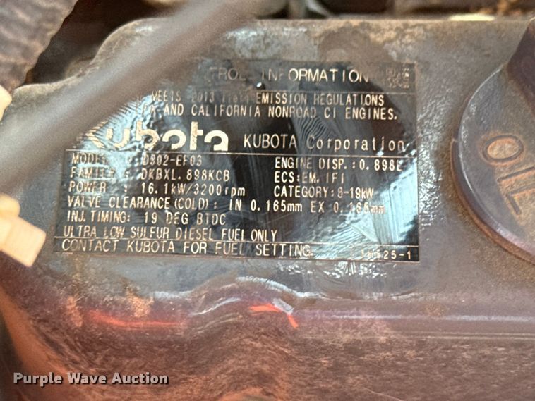 image for item MX9042 Kubota BX2370 MFWD tractor