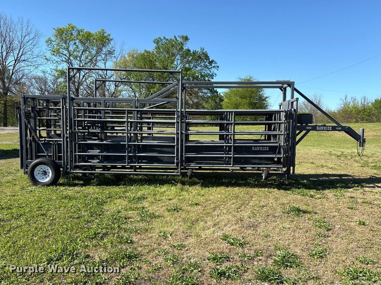 image for item NK9067 Rawhide portable corral 