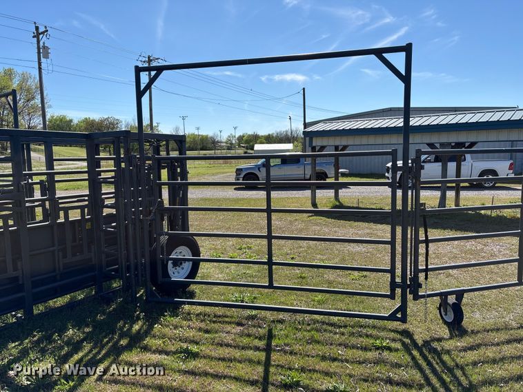 image for item NK9067 Rawhide portable corral 