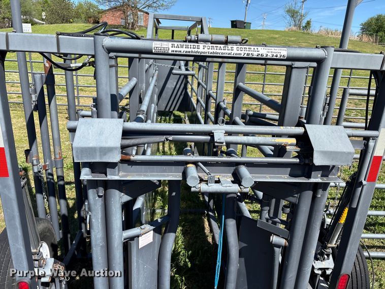 image for item NK9067 Rawhide portable corral 