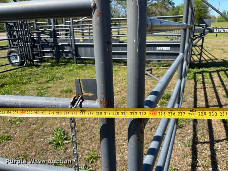 image for item NK9067 Rawhide portable corral 