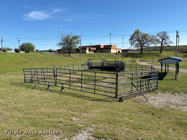 image for item NK9067 Rawhide portable corral 
