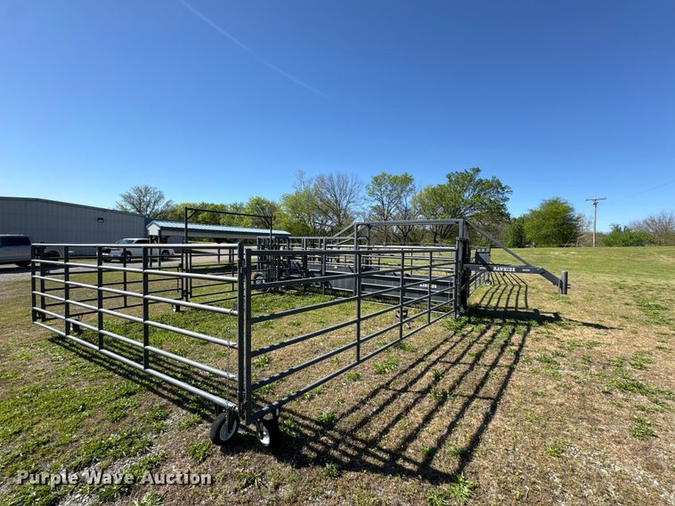 image for item NK9067 Rawhide portable corral 