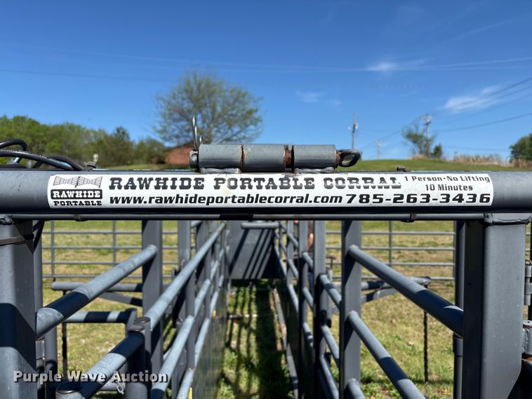 image for item NK9067 Rawhide portable corral 