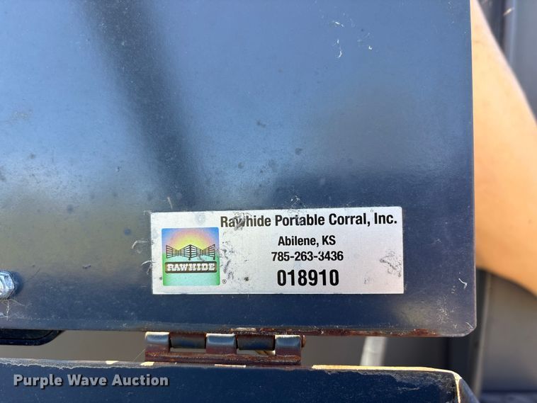 image for item NK9067 Rawhide portable corral 