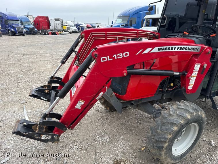 image for item YA2739 2012 Massey Ferguson MF1660 MFWD tractor