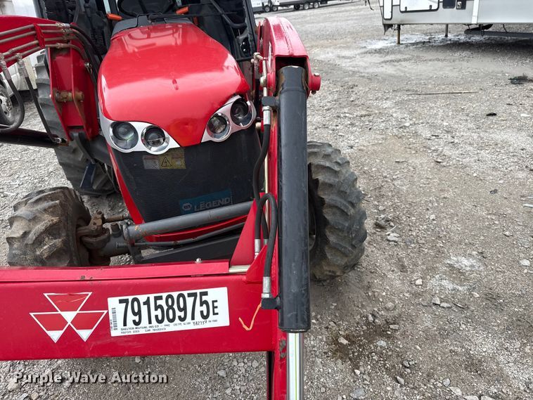 image for item YA2739 2012 Massey Ferguson MF1660 MFWD tractor