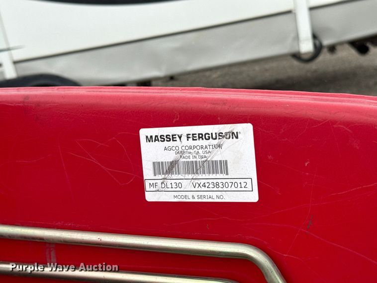 image for item YA2739 2012 Massey Ferguson MF1660 MFWD tractor