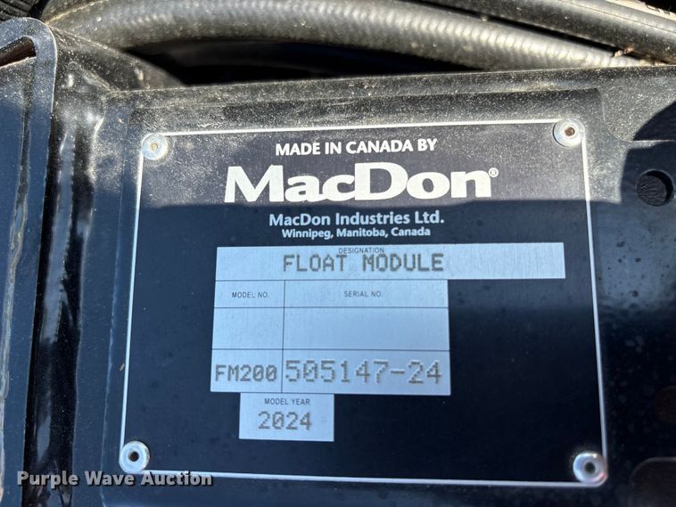 image for item YA2990 2024 MacDon FD235 flex draper head