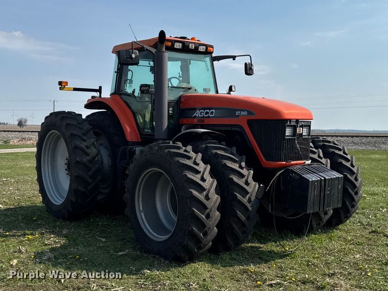 image for item YA3182 2009 AGCO DT240A MFWD tractor