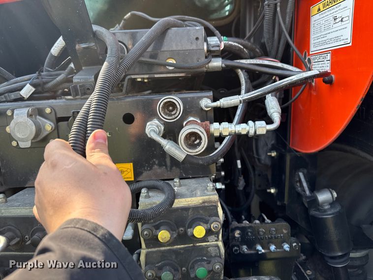 image for item YA3182 2009 AGCO DT240A MFWD tractor