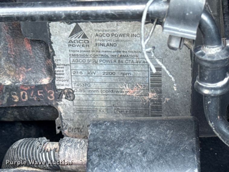 image for item YA3182 2009 AGCO DT240A MFWD tractor