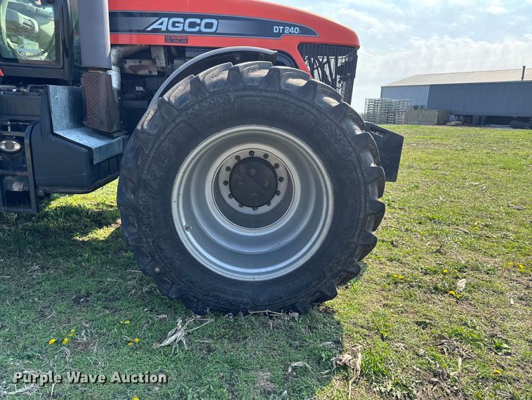 image for item YA3182 2009 AGCO DT240A MFWD tractor