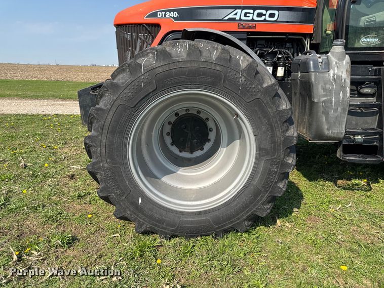 image for item YA3182 2009 AGCO DT240A MFWD tractor