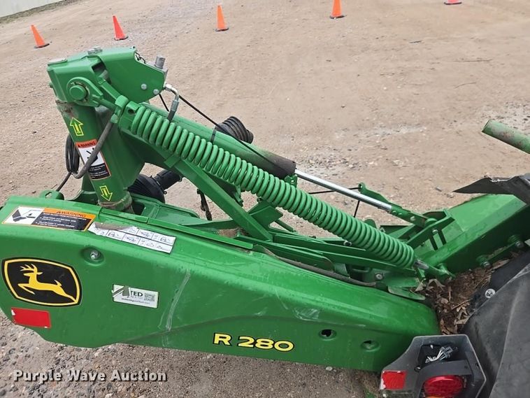 image for item YA3377 2023 John Deere R280 disc mower