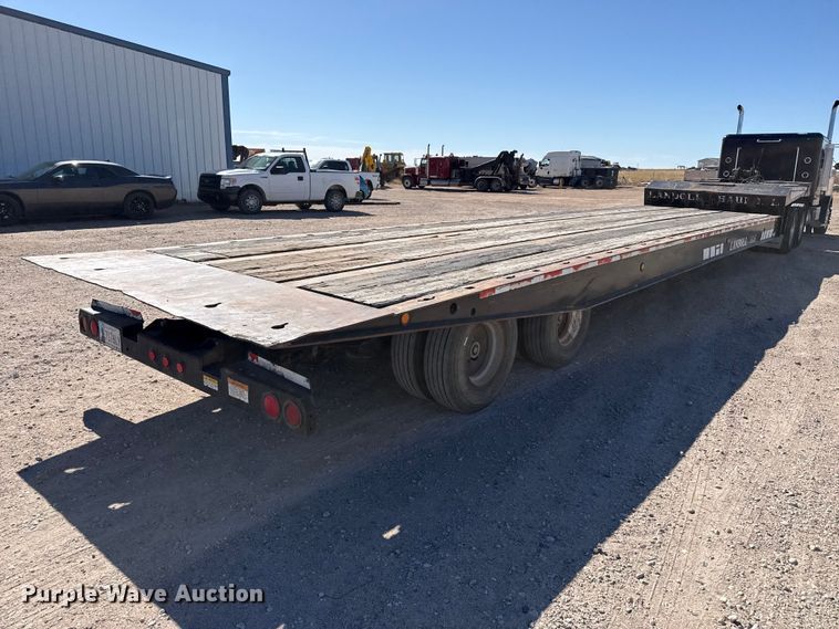 image for item DH1956 2001 Landoll 660B drop tilt deck equipment trailer