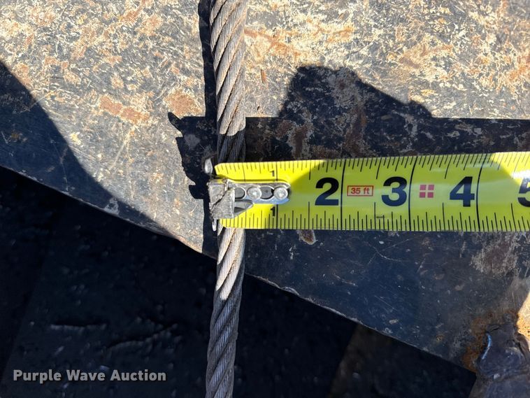 image for item DH1956 2001 Landoll 660B drop tilt deck equipment trailer