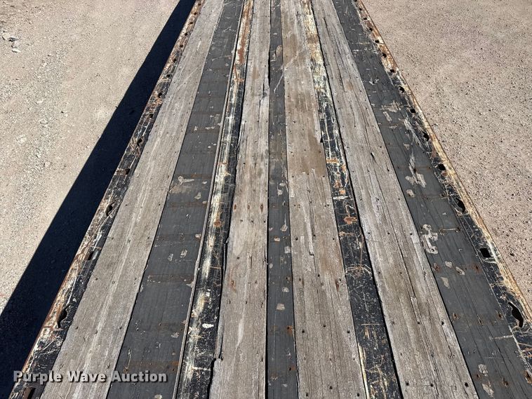 image for item DH1956 2001 Landoll 660B drop tilt deck equipment trailer