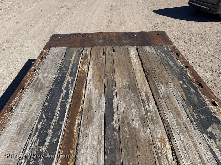 image for item DH1956 2001 Landoll 660B drop tilt deck equipment trailer