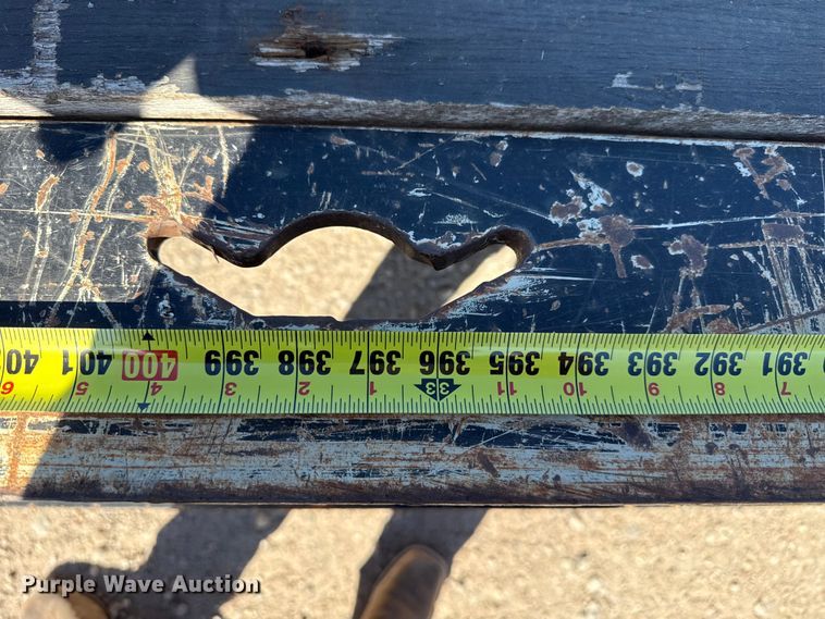 image for item DH1956 2001 Landoll 660B drop tilt deck equipment trailer