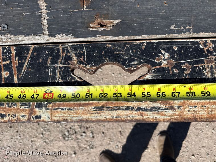 image for item DH1956 2001 Landoll 660B drop tilt deck equipment trailer