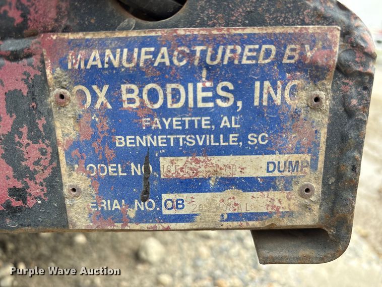 image for item DT2886 OX Bodies dump bed