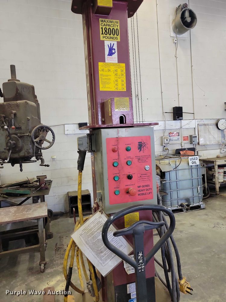 image for item DZ7012 Mohawk MP18006 four post lift