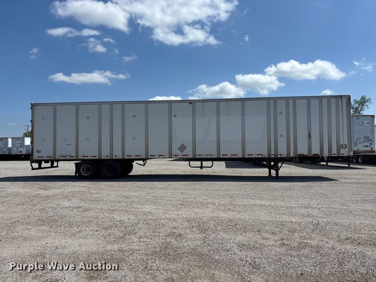 image for item EA4629 1995 Wabash dry van trailer