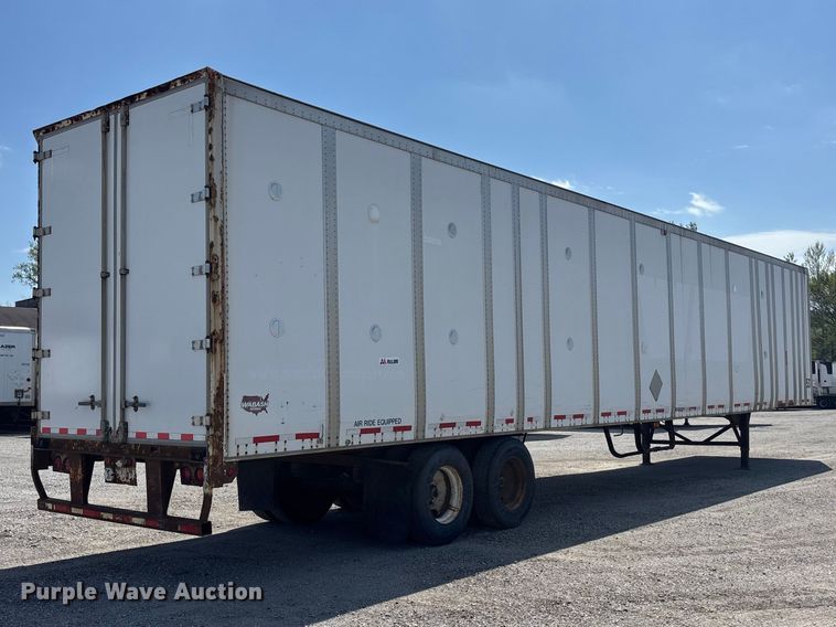 image for item EA4629 1995 Wabash dry van trailer