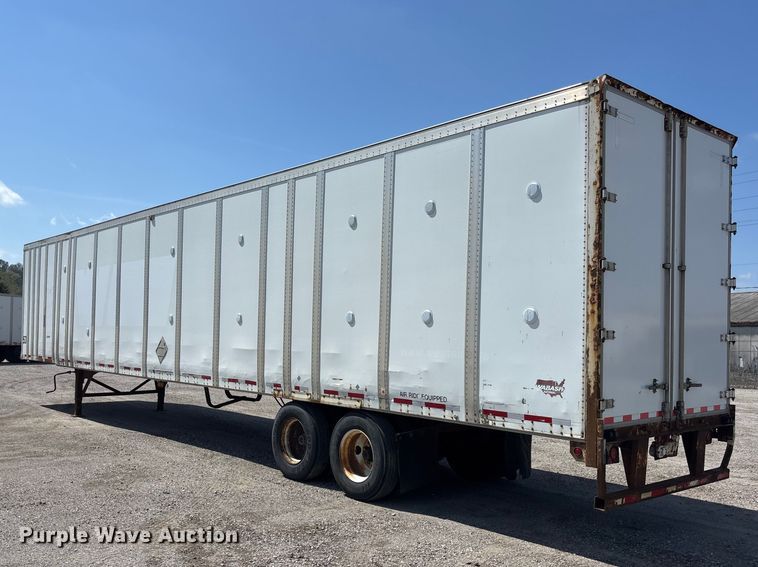 image for item EA4629 1995 Wabash dry van trailer