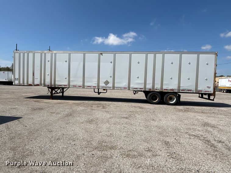 image for item EA4629 1995 Wabash dry van trailer