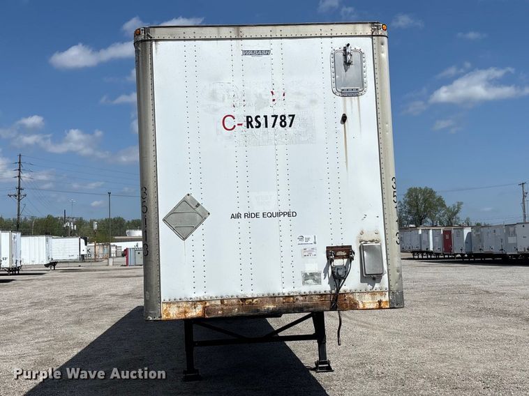 image for item EA4630 1995 Wabash dry van trailer