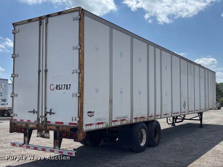 image for item EA4630 1995 Wabash dry van trailer