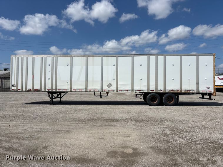 image for item EA4630 1995 Wabash dry van trailer