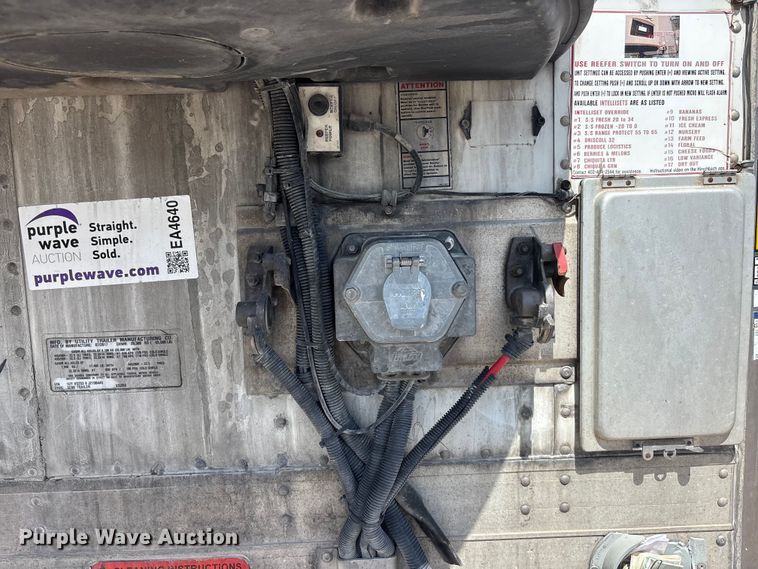 image for item EA4640 2018 Utility VS2RA refrigerated van trailer