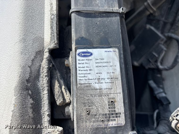 image for item EA4640 2018 Utility VS2RA refrigerated van trailer