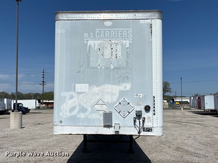 image for item EA4642 2000 Lufkin TFV-IPST dry van trailer