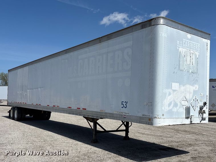 image for item EA4642 2000 Lufkin TFV-IPST dry van trailer