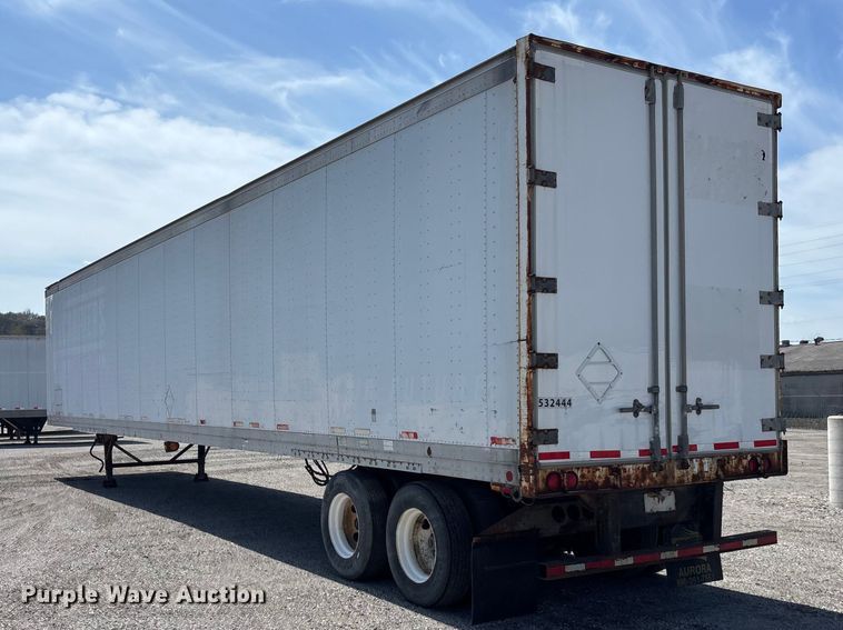image for item EA4642 2000 Lufkin TFV-IPST dry van trailer