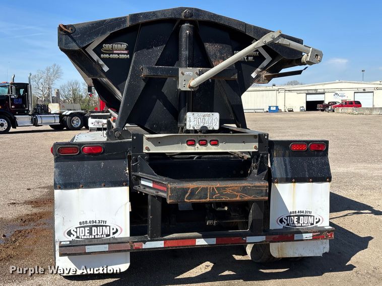 image for item EA4731 2009 Side Dump Industries side dump trailer