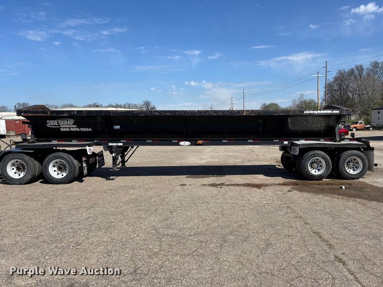 image for item EA4731 2009 Side Dump Industries side dump trailer
