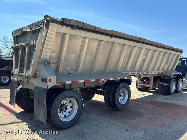 image for item EA4735 1995 Vantage SV-100 end dump trailer