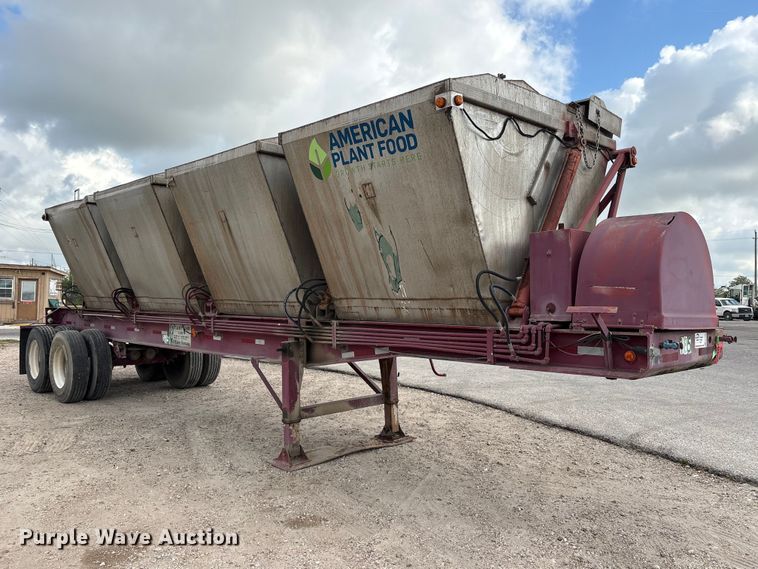 image for item EA7255 1974 Killebrew fertilizer delivery trailer