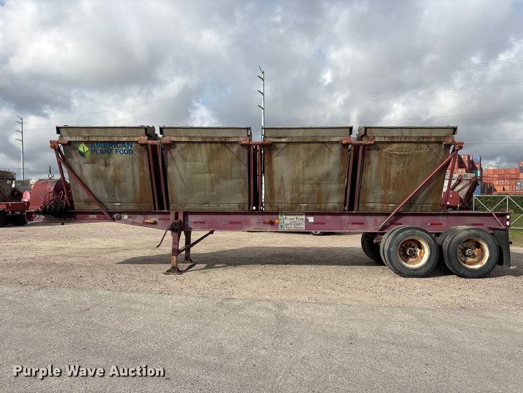 image for item EA7255 1974 Killebrew fertilizer delivery trailer