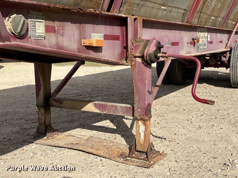 image for item EA7255 1974 Killebrew fertilizer delivery trailer