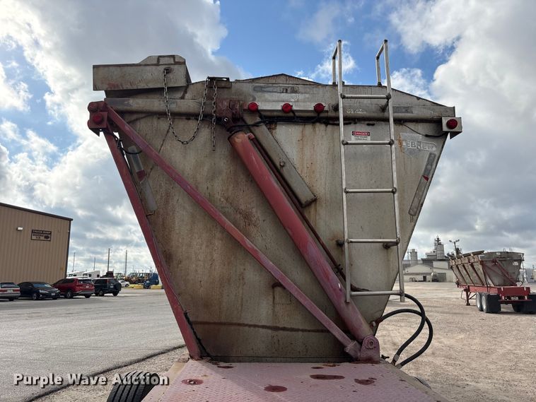 image for item EA7255 1974 Killebrew fertilizer delivery trailer