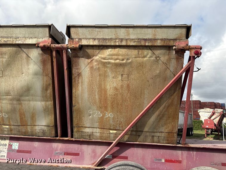 image for item EA7255 1974 Killebrew fertilizer delivery trailer